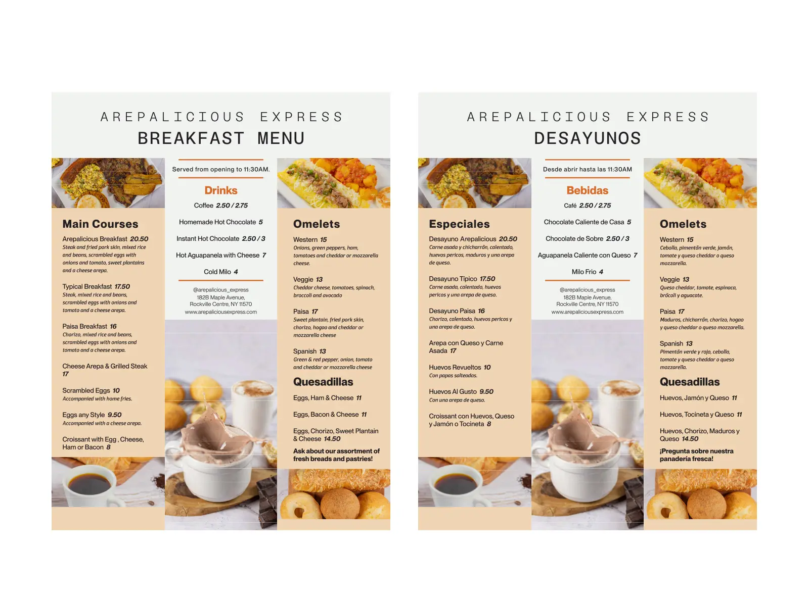 Arepalicious project visual