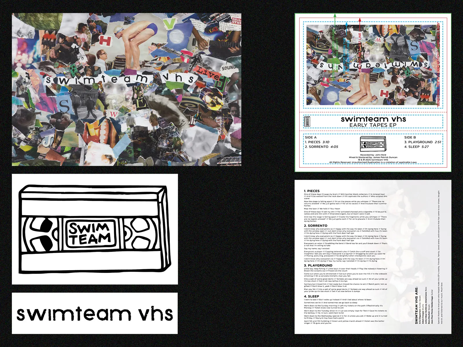swimteam VHS project visual