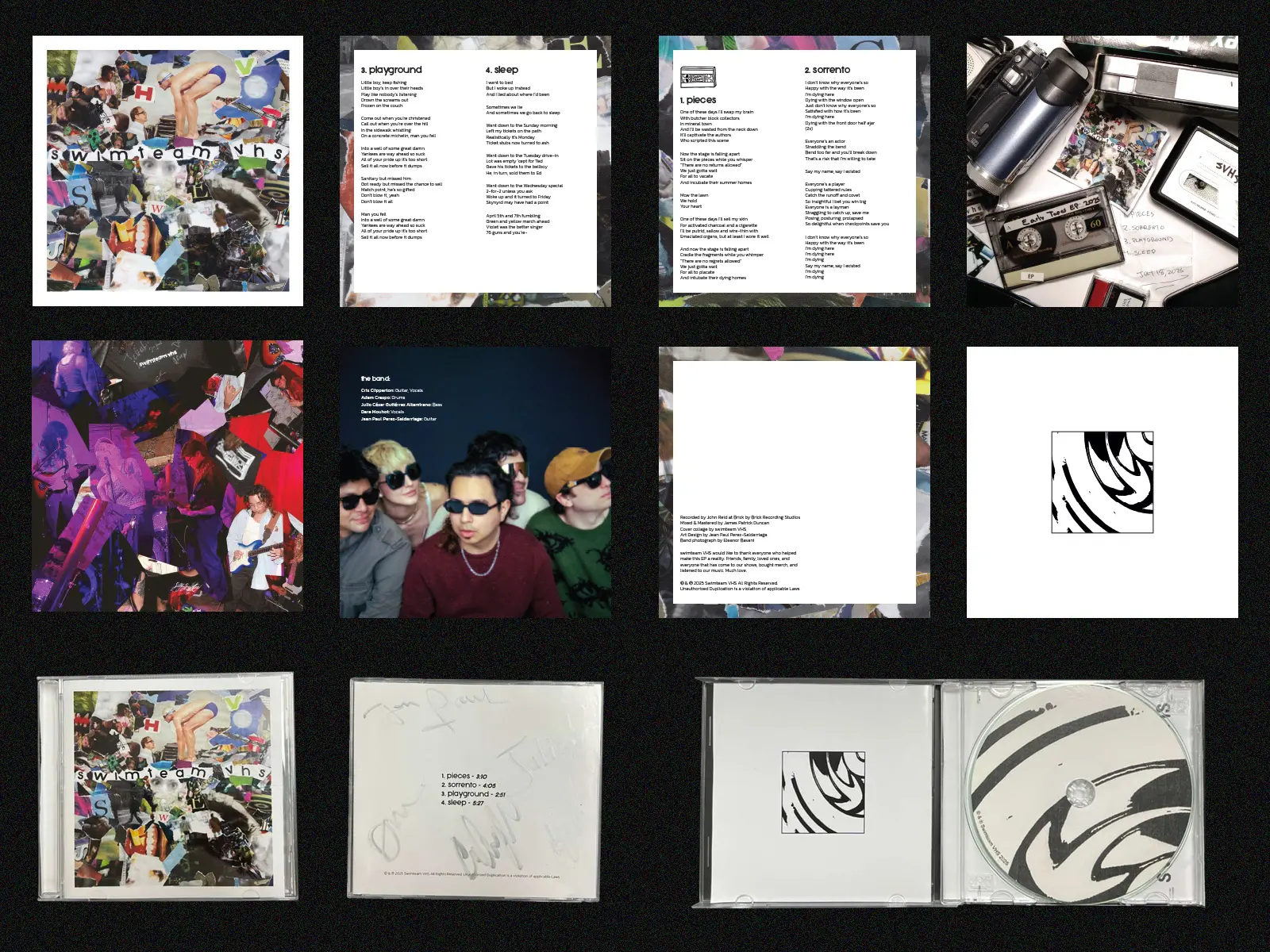 swimteam VHS project visual